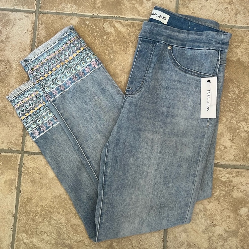 Tribal jeans size 8 NWT